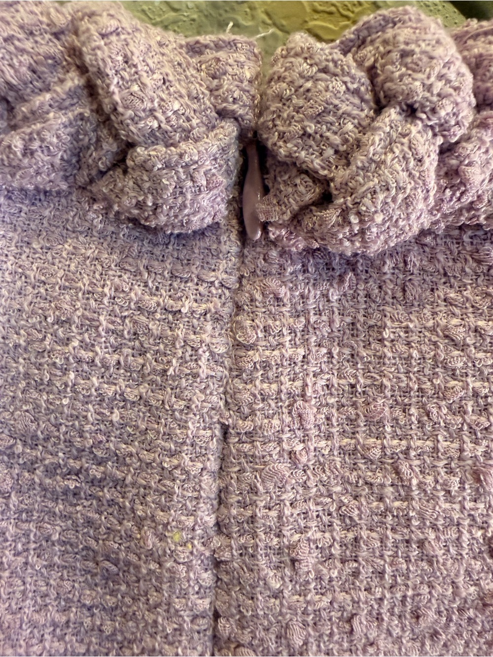 Tuckernuck Women’s Lilac Crocus Petal Tweed Jackie Dress Dress sz XL - Picture 6 of 11